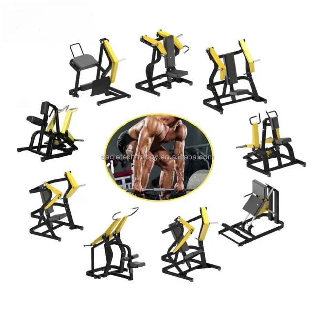 YG-B005  Commercial Gym Selectorized Kick Back Gym Equipment Gym Equipment Full Set