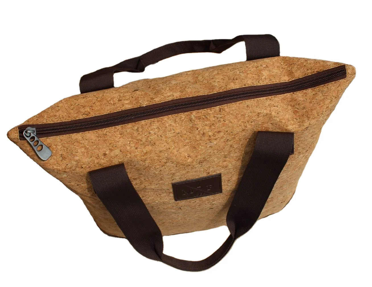 eco-friendly recycled poly bag cork tote bag