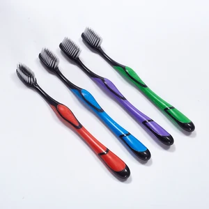 Wholesale Adult Soft Bristled Toothbrushes for Deep Cleaning Teeth Biodegradable Disposable Household Toothbrushes Made in China