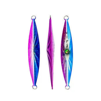 Lure Metal Jig Artificial Hard Bait All-Depth Layer Shore Casting Long-Range Luminous Bare Plate Laser Coating Fishing Fishing – Metal Jig – view 2