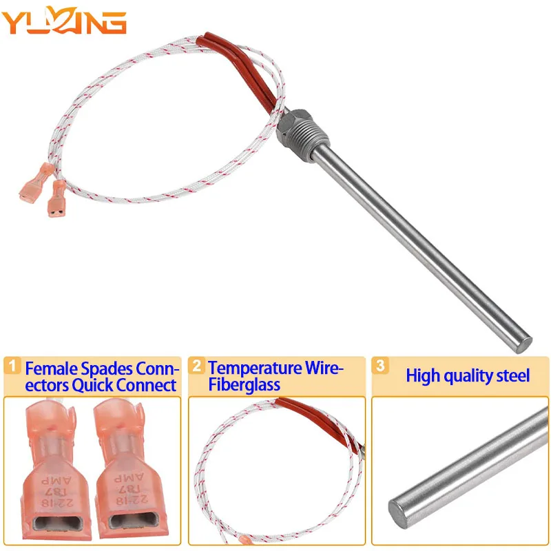 Stainless Steel Threaded Pellet Stove Igniter