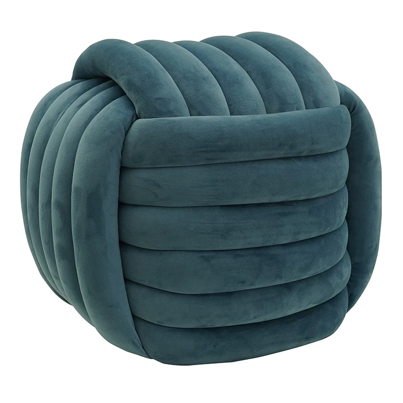 2026 New Design Modern Mink Square Footstool Living Room Ottoman Stool
