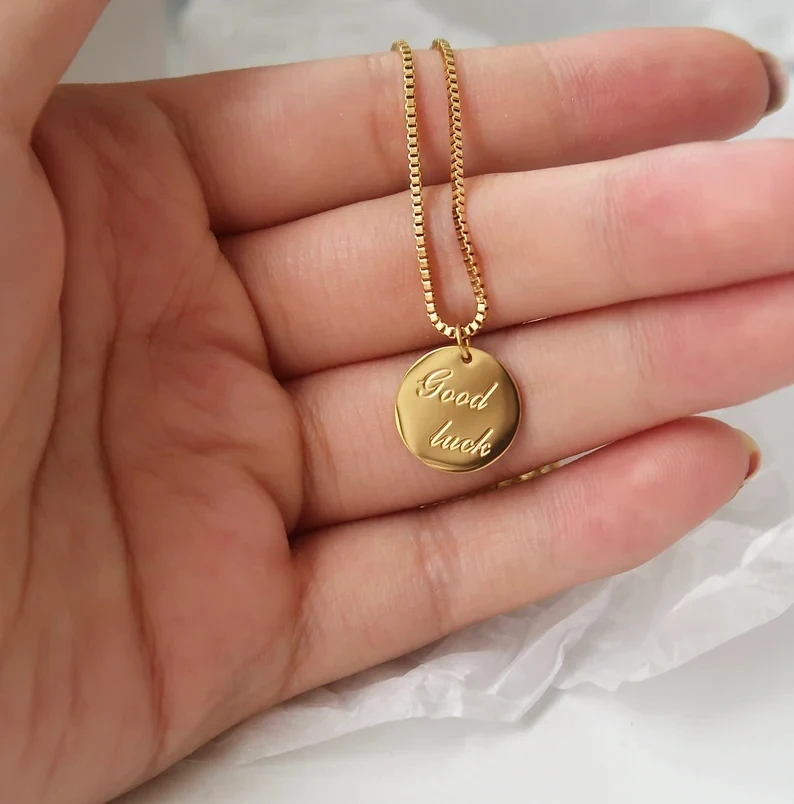 New Fashion Jewelry Good Luck Coin 
