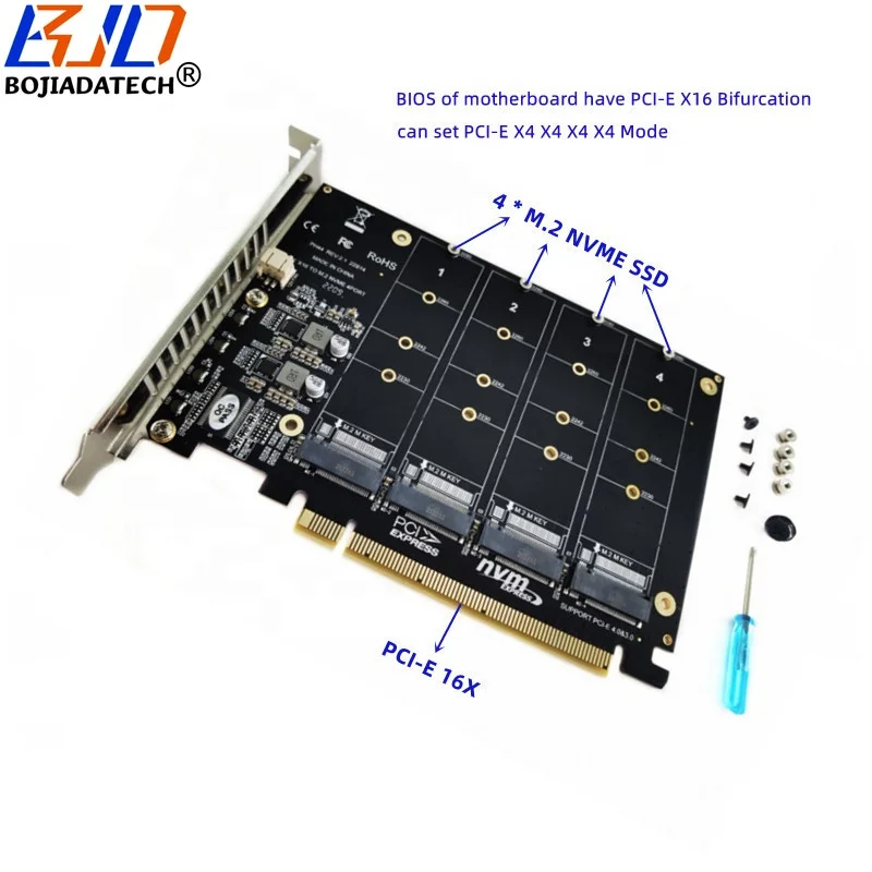PCI-E 4.0 16X to M.2 NVME