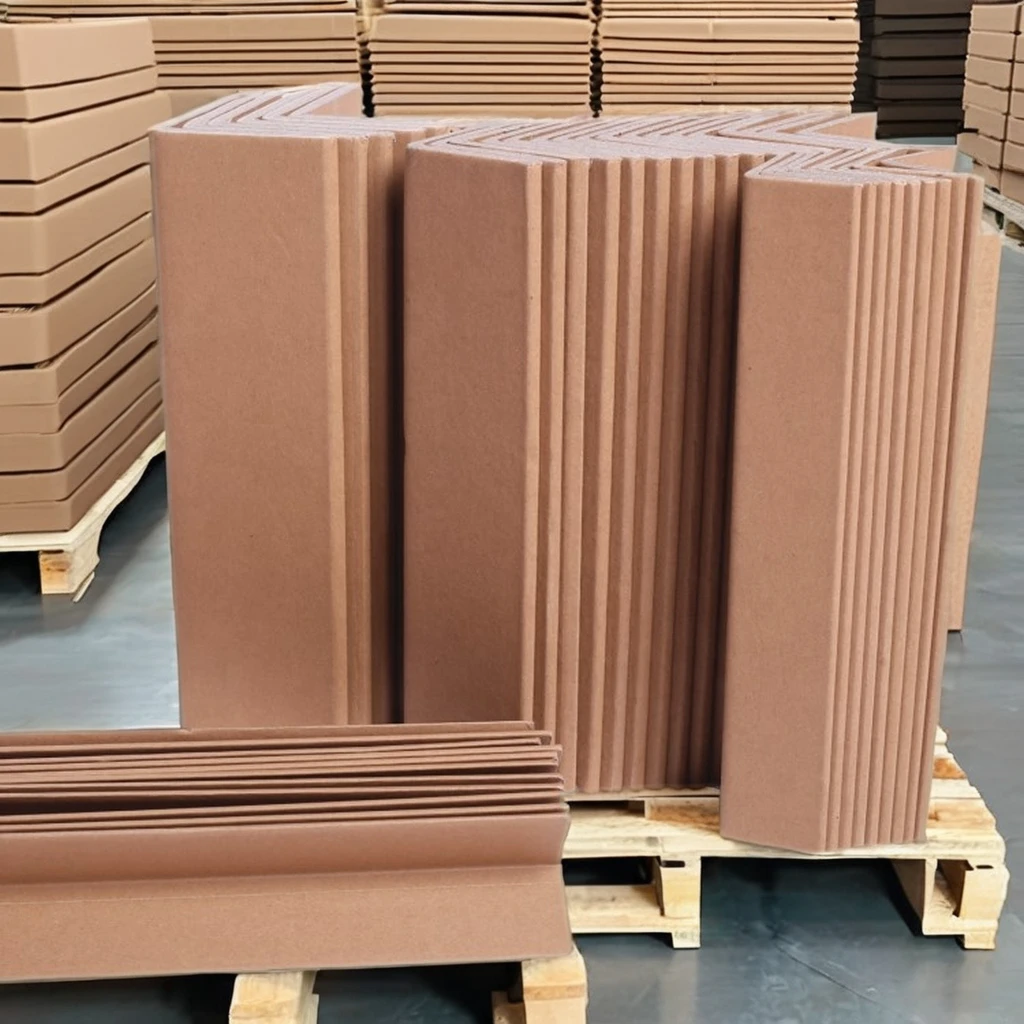New Design Angle Cardboard Paper Pulp Face Corner Bead Pallet Protective Paper Corner Protector