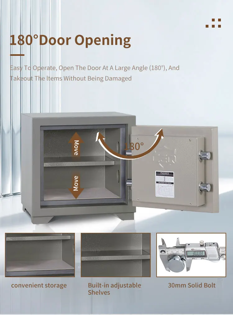 CEQSAFE High Security Digital Lock Office Home Safe Box 2 Hour Fireproof Safe supplier