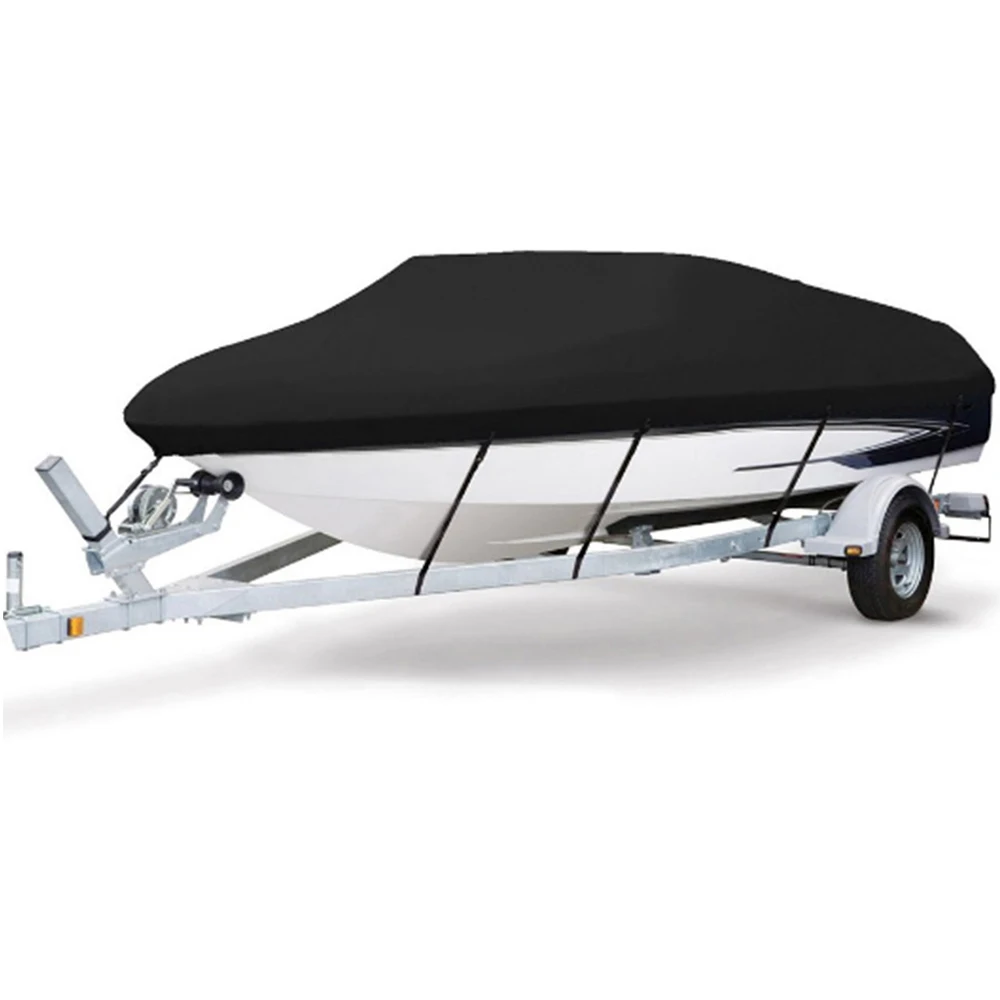 Universal Waterproof Ski Marine Trailerable V-hull Protect Boat Dust ...