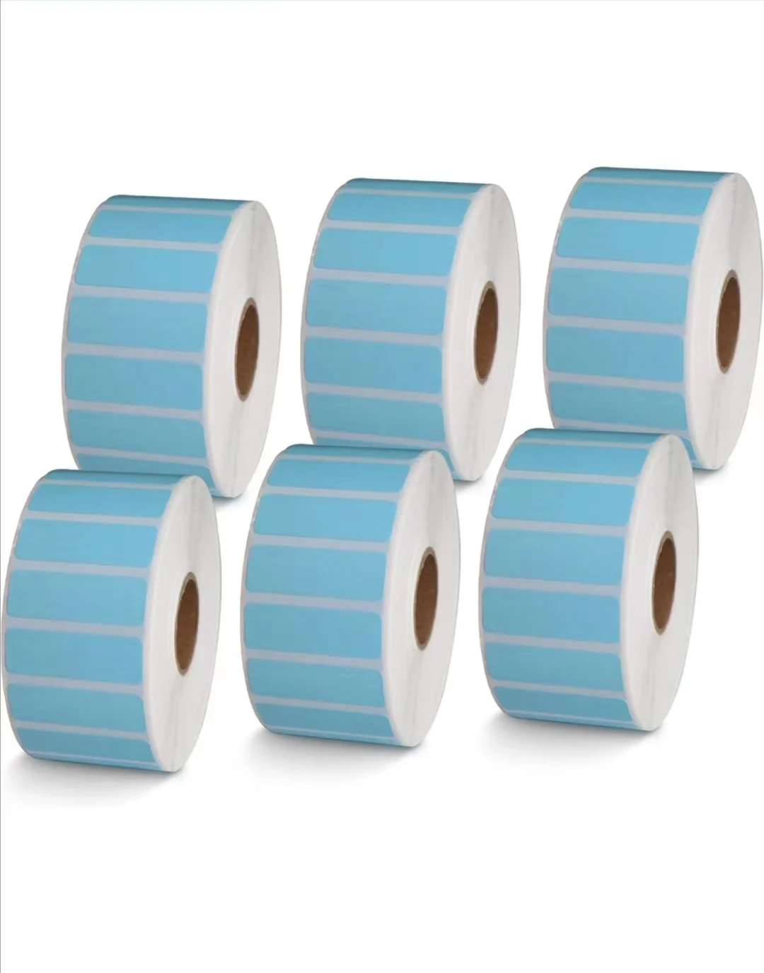 1.5"*0.5" Dyeing Direct Thermal Paper Label Dyeing Sticker Self