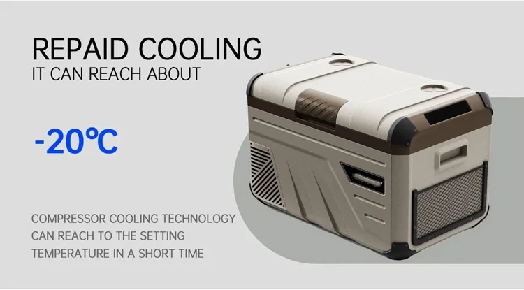 Outdoor Portable Refrigerator 35 Liters Camping Refrigerator And ...