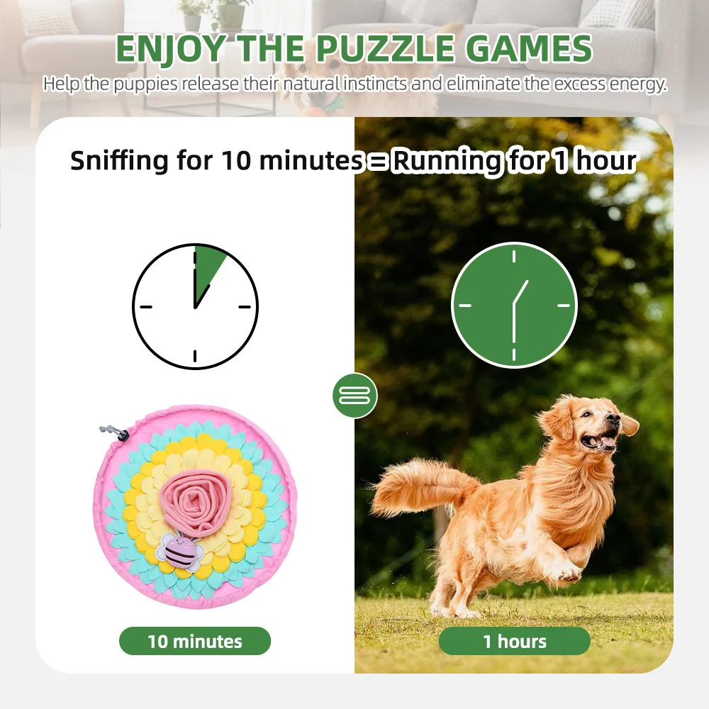 Hot Sale Wholesale Durable Dog Interactive Puzzle Mat Pineapple Patter - product detail 3