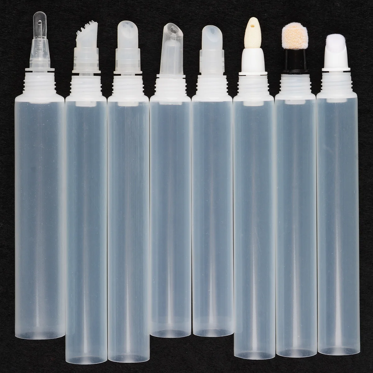 Тюбик для блеска губ с силиконовым наконечником-аппликатором 5/8/10/12/15 мл