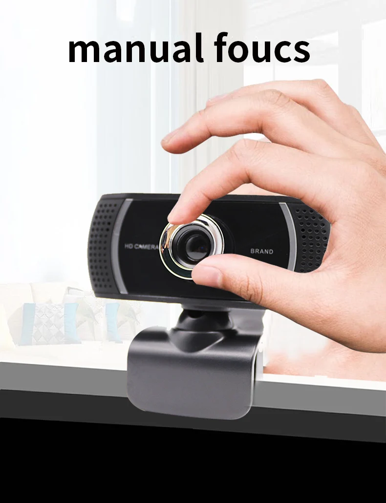 Smart 60fps Full HD USB PC Web Cam Camera 1080p AI Auto Tracking Webcam
