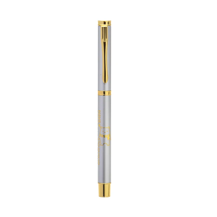 Elegant Silk Printing Carving Design Multi Colors Custom Logo CHREN Metal Fountain Pen