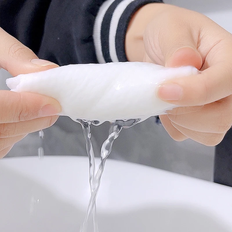 Free Sample Manufacturer Viscose Polyester baby wet Tissue Wipes Raw Material Spunlace Non-woven Fabric full Cross nonwoven roll