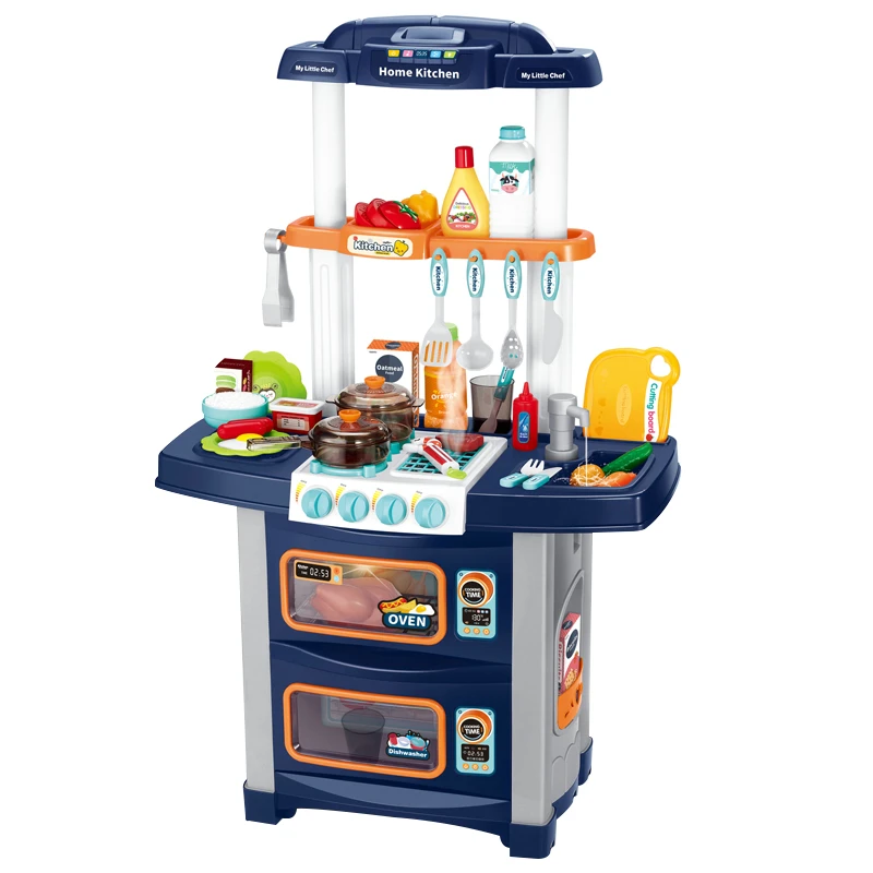 blue kitchen set toy