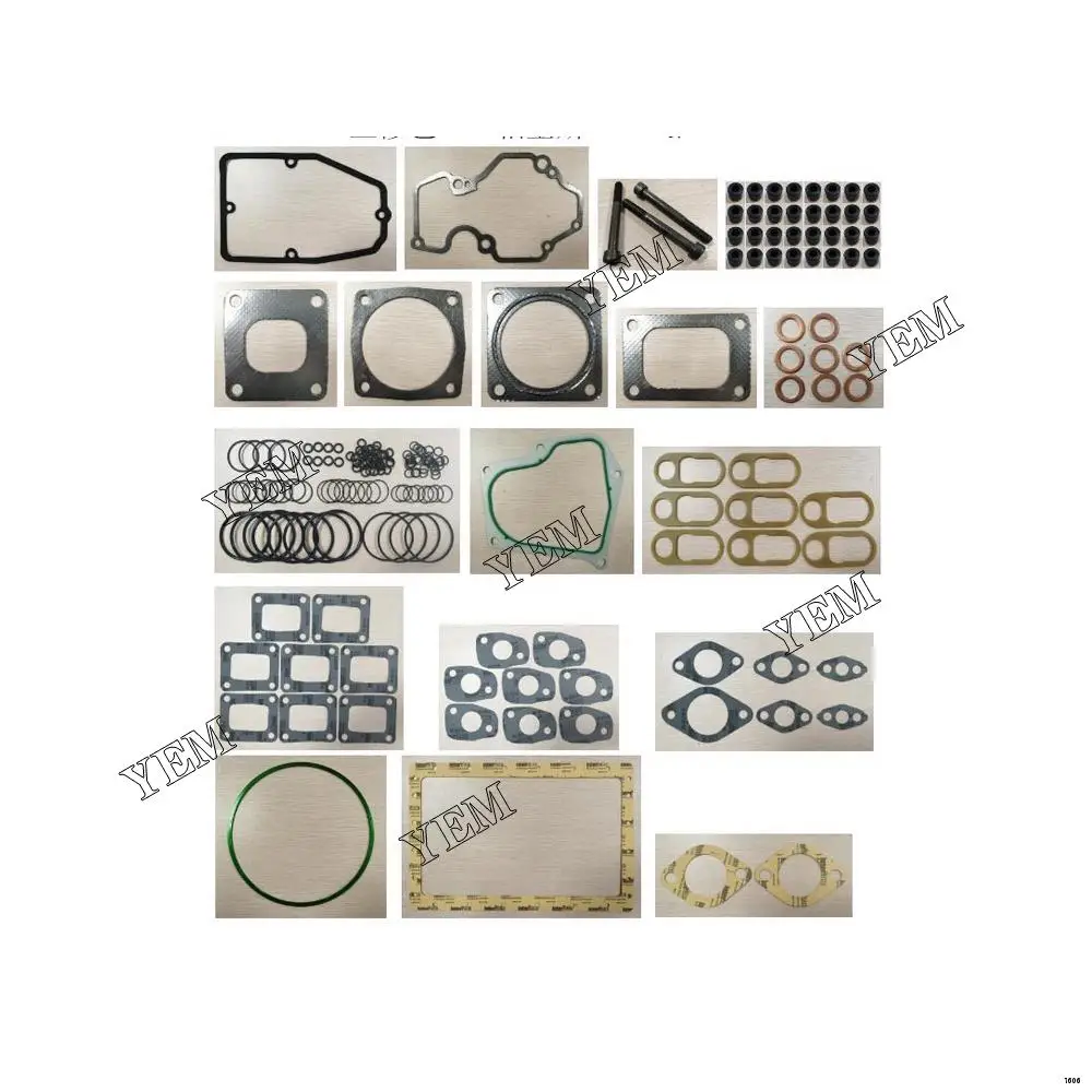 Cylinder Gasket Kit For Perkins 4008 Excavator Truck Lawn Mower Marine Engine