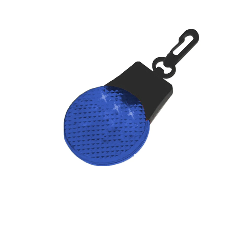 6 stuks magnetische reflectoren, reflectoren voor kinderen, reflecterende opsteekmagneten, reflectorclips, hanger, veiligheidsreflector voor rugzak, jas, kleding, kinderwagen, joggen, fiets (groen