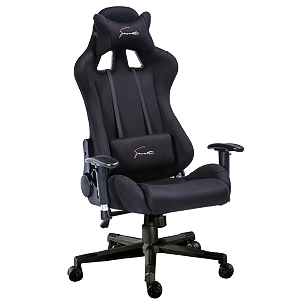 Ergonomic Racing Style Recliner With Massage 3d Armrest