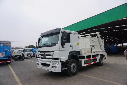 Most Popular Swing Arm Garbage Can Cleaning Truck With Waste Collection ...