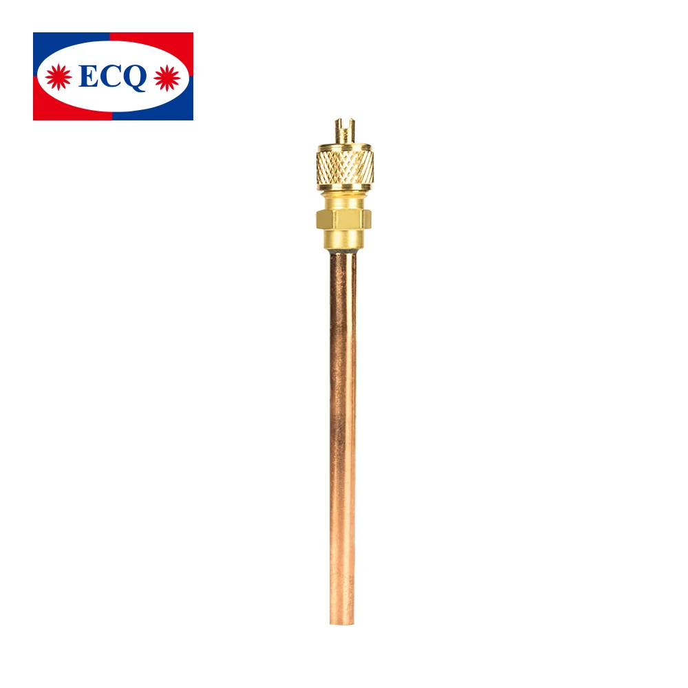 R134a Gas HVAC Spare Parts Copper Pin Valve