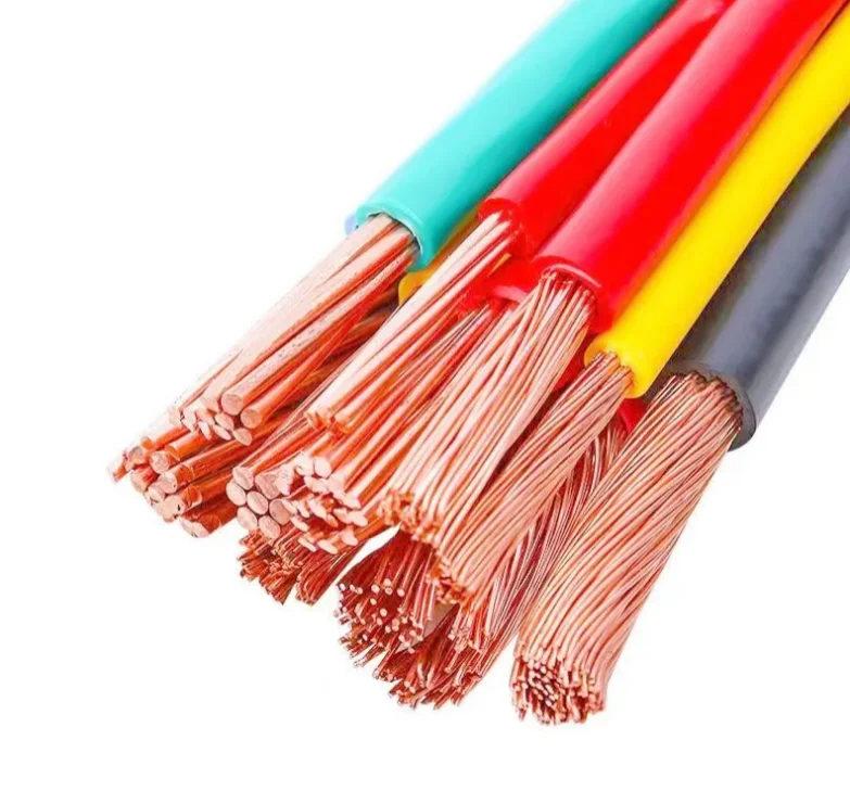 Best price BVR 4mm2 450/750V PVC insulation copper conductor electric wire house wire for interior decoration