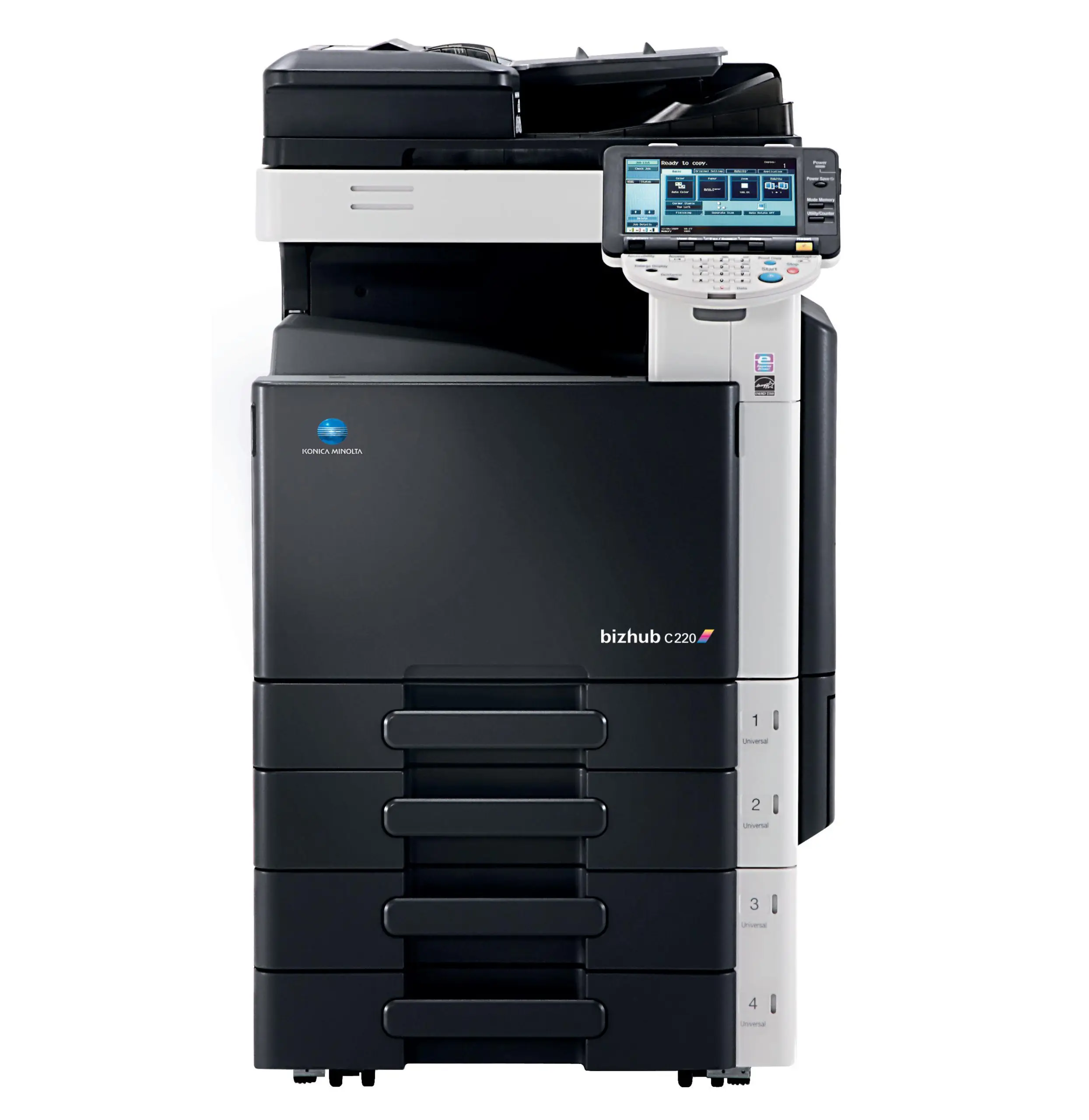 Laser Multifunctional Color Used Printer A3 A4 Paper Copier Printing Machine Fit for Konica Minolta Bizhub C220 C280 C360
