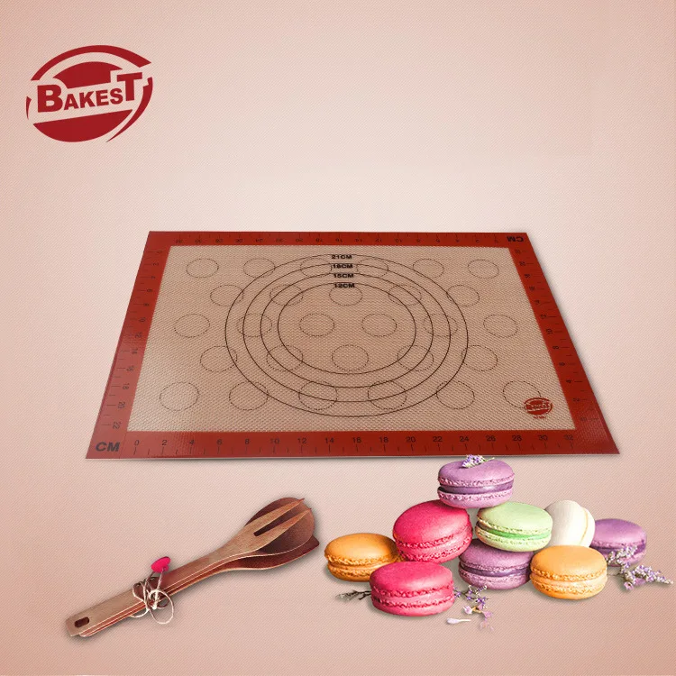 Factory Direct High Quality Top Grade Non-Stick Kitchen Silicone Baking Mat for Food Cooking Dough Bake Mat