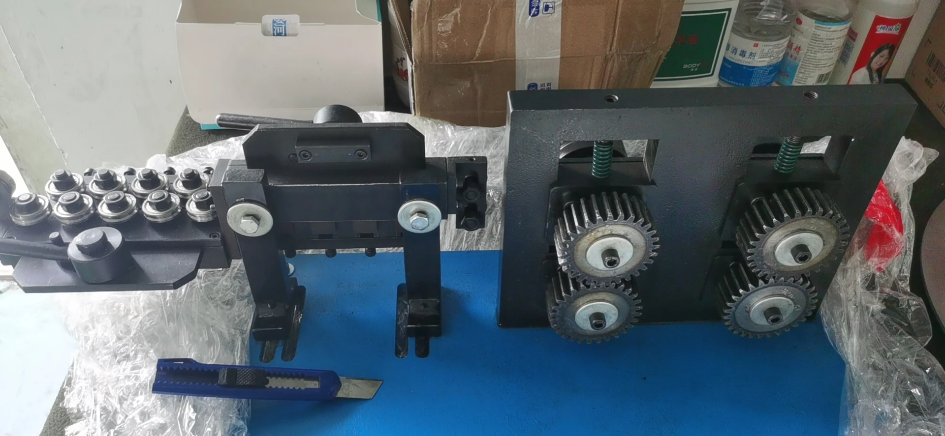 automaticiron straightening machines cable steel wire