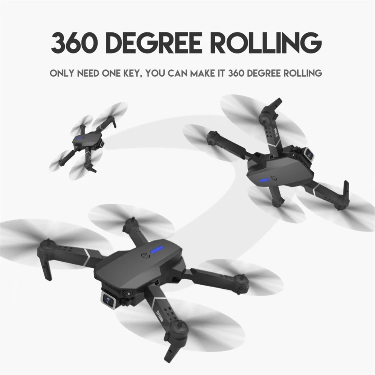 LS-E525 4K Double HD Camera Mini Foldable RC drone Quadcopter Drone Aircraft with Remote Control