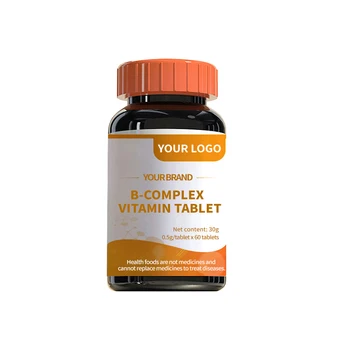 Super B Sustained Release Tablets Vitamin B Complex for Adults Supports Nervous System Healthy Brain Function Energy Production