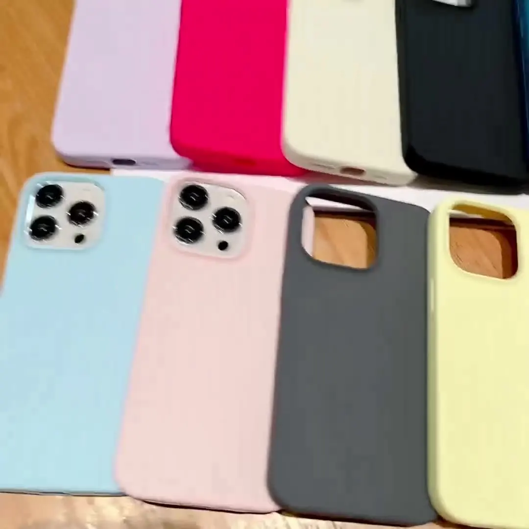product laudtec high quality micro fiber liquid magnetic charging phone case silicone anti drop protective case for iphone 17 promax-5