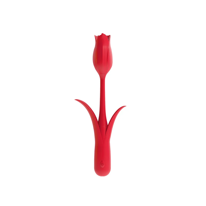 Tulip Shape Vibrator Sex Toys for Woman Tongue Licking Clitoral Nipple 10  Vibration Modes G Spot Vibrators for Women