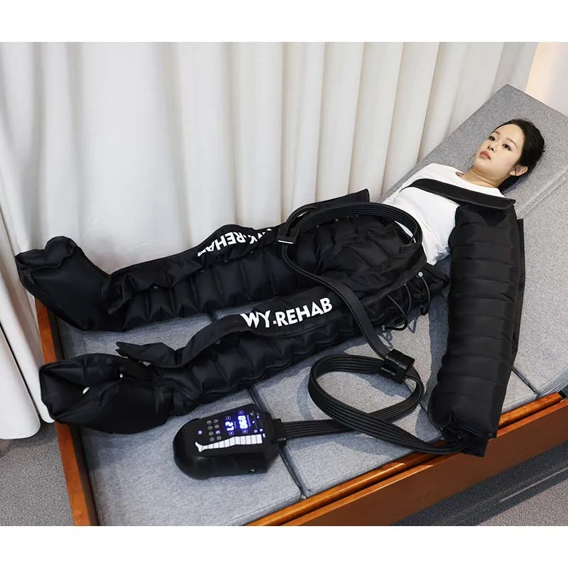 CE Approved Pressotherapy Machine 12-Chamber Arm and Leg Compression Massager