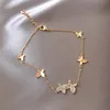 6 farfalle con strass br21y0000
