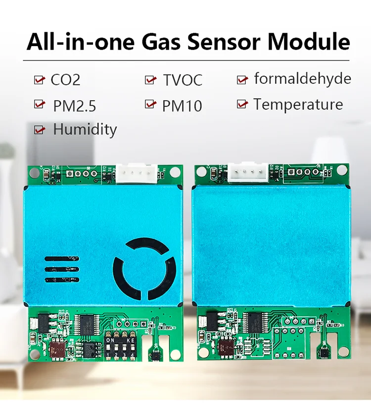 M702 Series Co2 Pm2.5 Sensor Allinone Integrated Rs485/uart Output