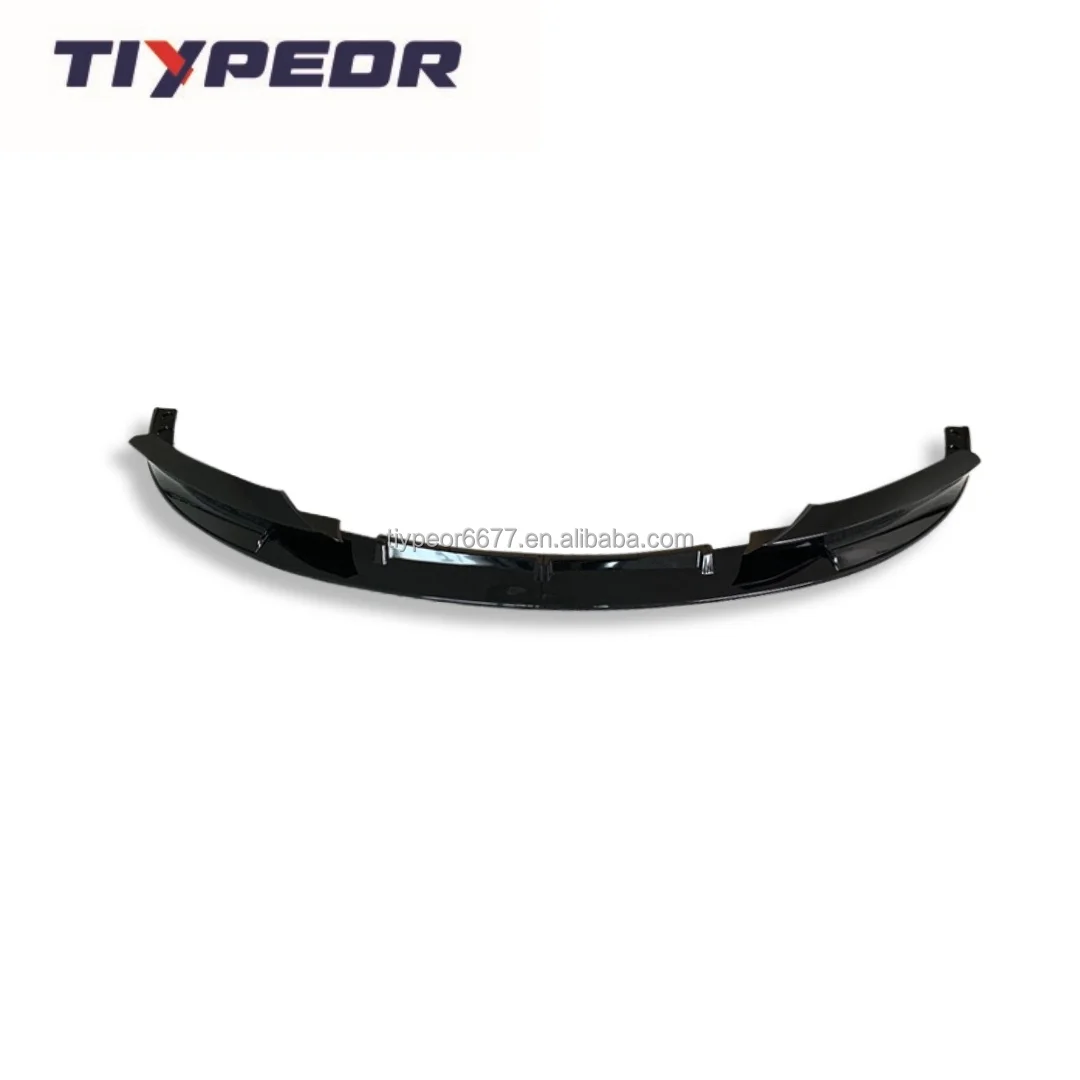 product tiypeor 2pcs sport car front bumper splitter lip for bmw 3 series f30 2012   2018 body kit deflector lips guard protection-4