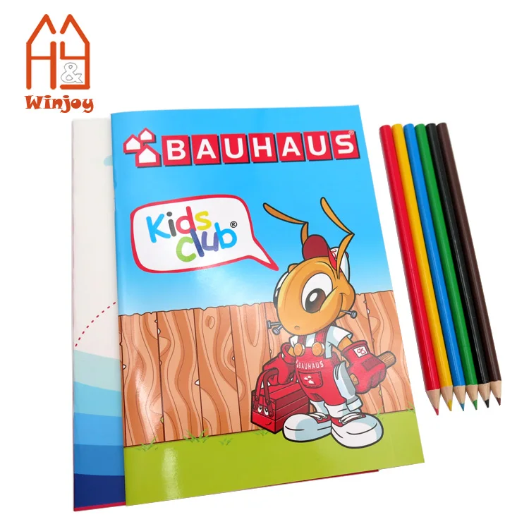 Libro De Dibujo Personalizado A5 Para Niños,Cuaderno Para Colorear Con  Lápices De Colores,Regalo Promocional De Navidad Y Cumpleaños - Buy Niños  Juguete Set De Papelería,Niño Color Libro,Libros De Dibujo Para Niños  Product