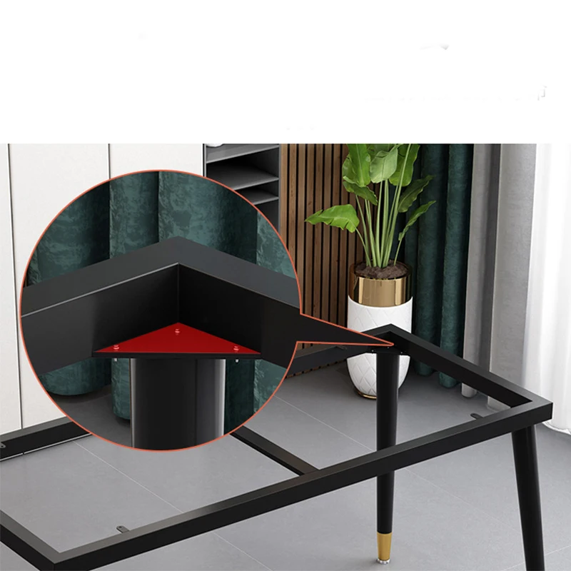 Modern Metal Office Table Frame Chrome+powder Coated Metal Office Table