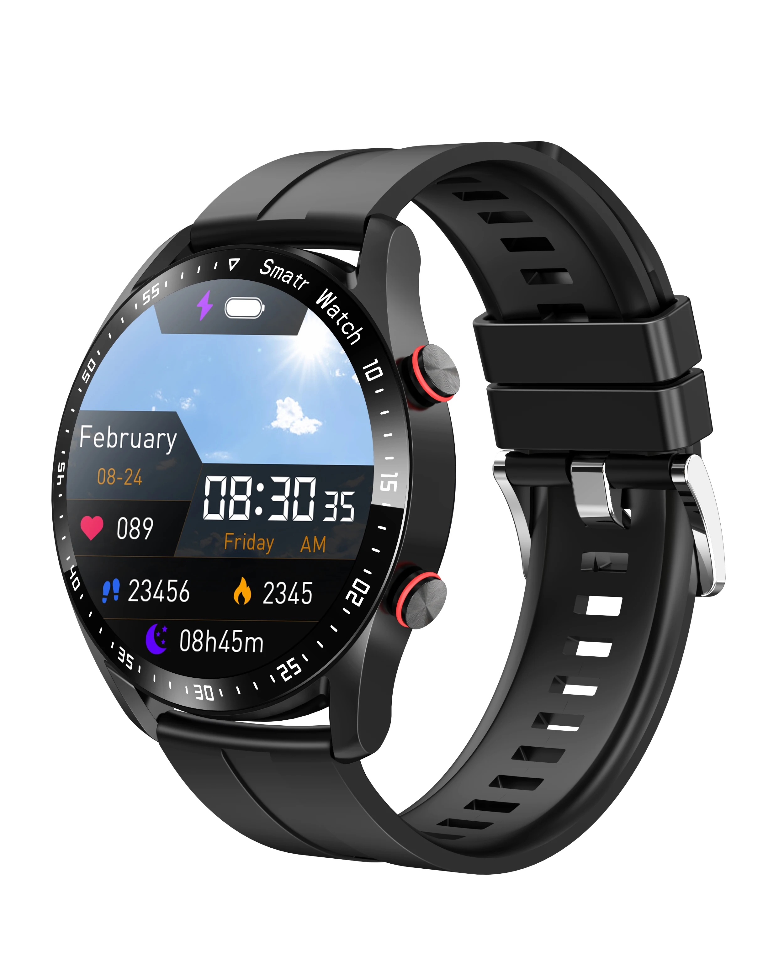 High Quality Sleep Monitoring Smart Watch Waterproof Music Play ECG PPG HW20 BT Call Smart Bracelet HiWatch Plus App for Ios CE