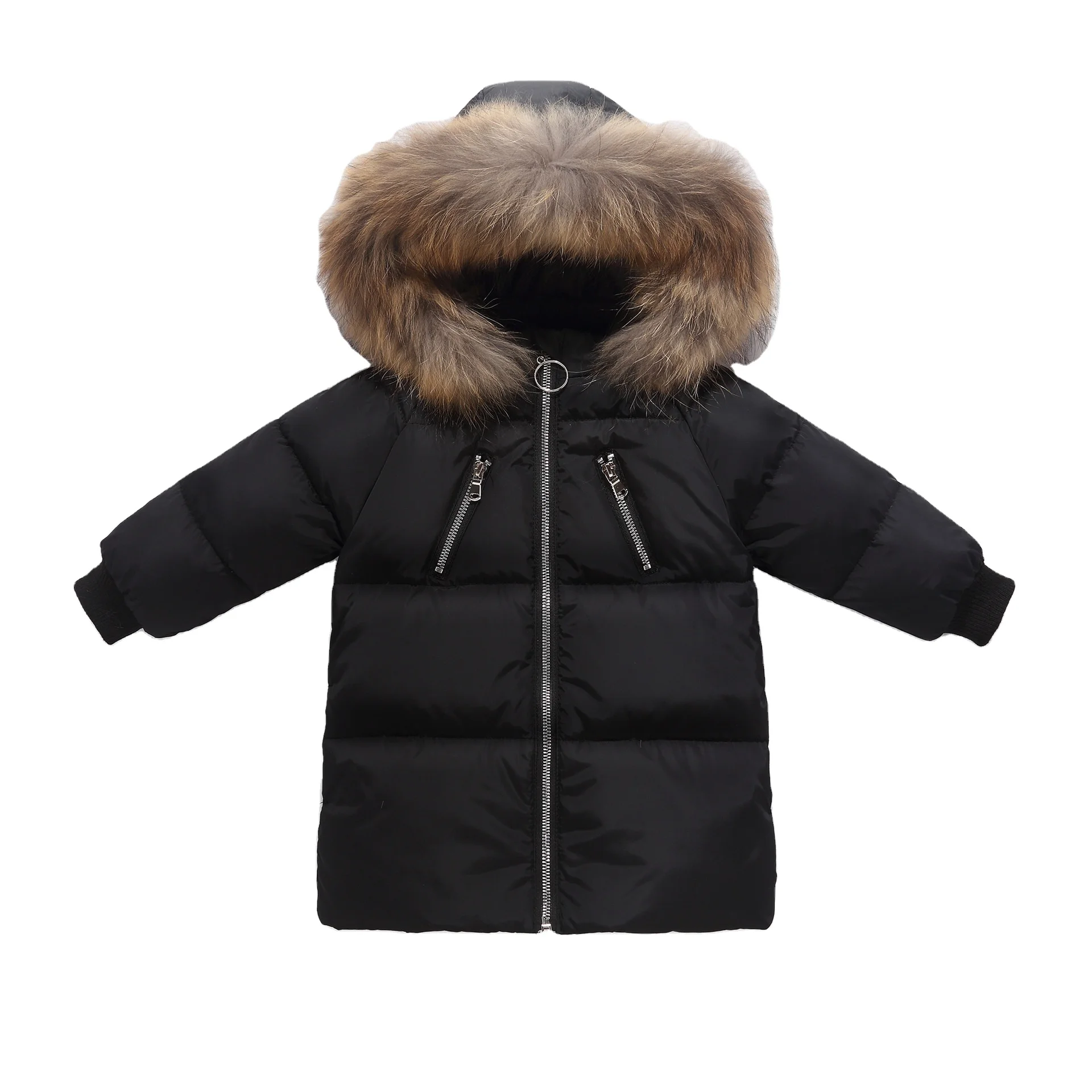 New Design Korean Style Thick Children Reflective Clothing Boys Winter Jackets Baby Jacket