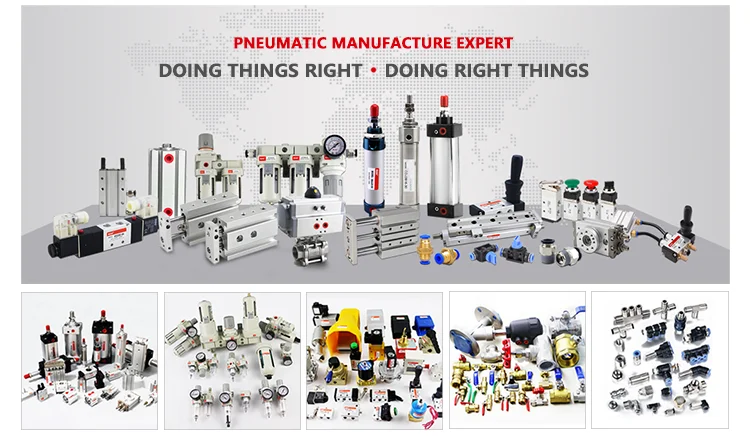 CQSB Series Compact Double Acting Pneumatic Cylinder,SMC Type Small Compressed air Pneumatic Cylinder