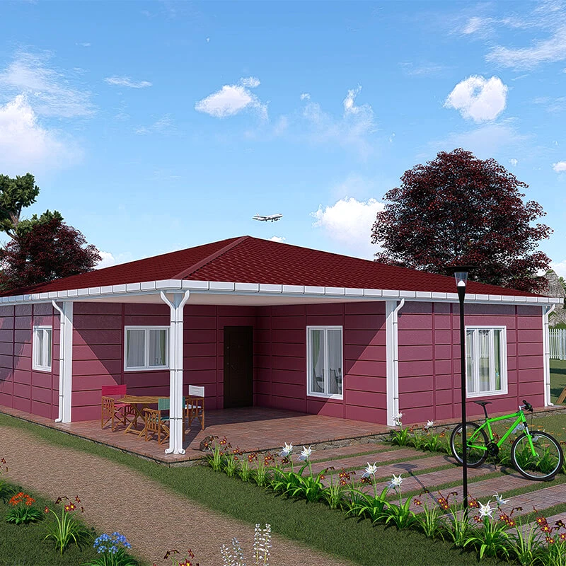 Cottage Resort Log Cabin Modern Prefabricated Concrete House