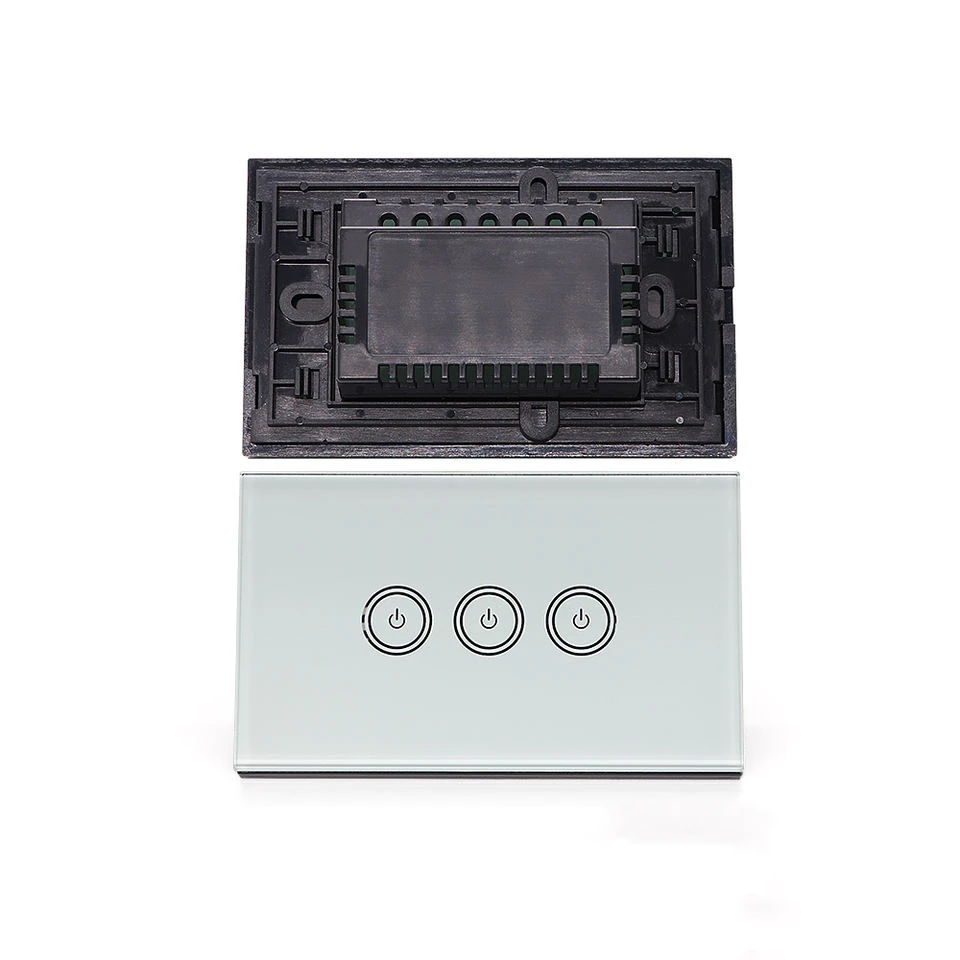 Smart Home Wifi Remote Control Light Switch Enclosure Glass Touch Panel New Type Shell Electronics Instrument Enclosure