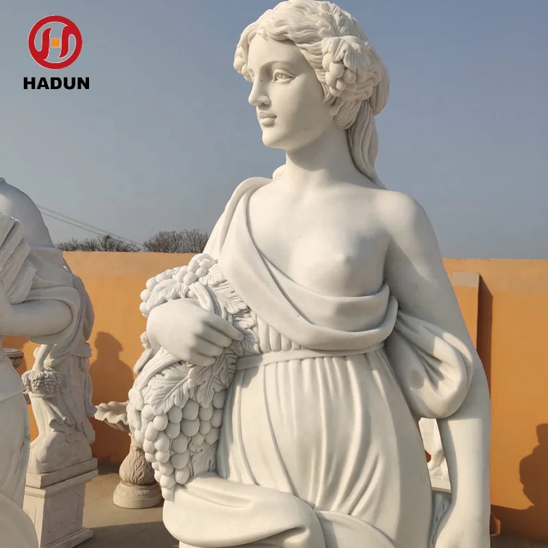 古代ギリシャの石彫りの白い大理石の四季の女神像| Alibaba.com