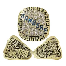 NHL 1994 New York Rangers Hockey Championship Ring Custom Alloy Men's High Quality Jewelry Fashion Ring Wholesale