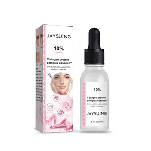 Jaysuing Collagen Facial Serum Anti Wrinkle Remove Dark Spots Face Essence Anti-Aging Whitening Facial Skin Care Serum 30ml