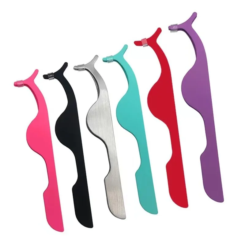 product factory hot sale stainless steel tweezers beauty tool popular eyebrow tweezers-5