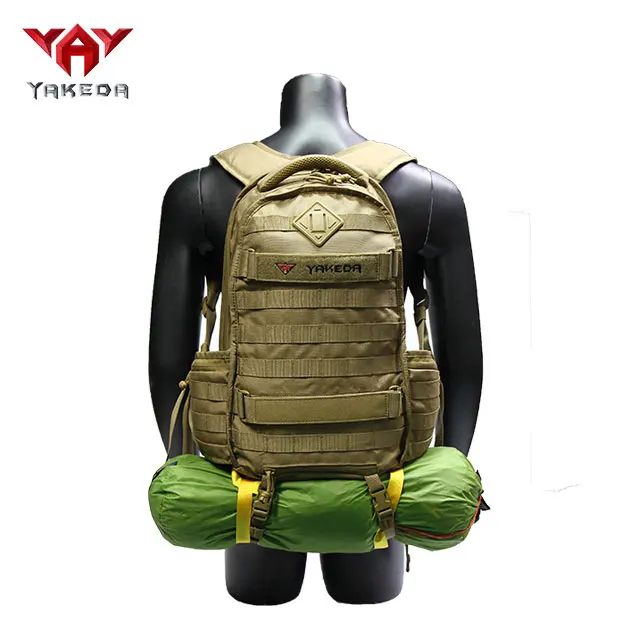 Yakeda Tactical Backpack 1000D Military Army Bag Outdoor