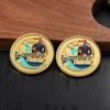 3d color spraying coin