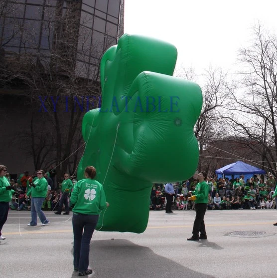 2024 Hot Sale Artificial Inflatable Shamrock, Giant Inflatable Trefoil for Parade